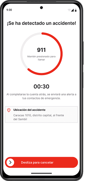 Sistema de Detección de Choques